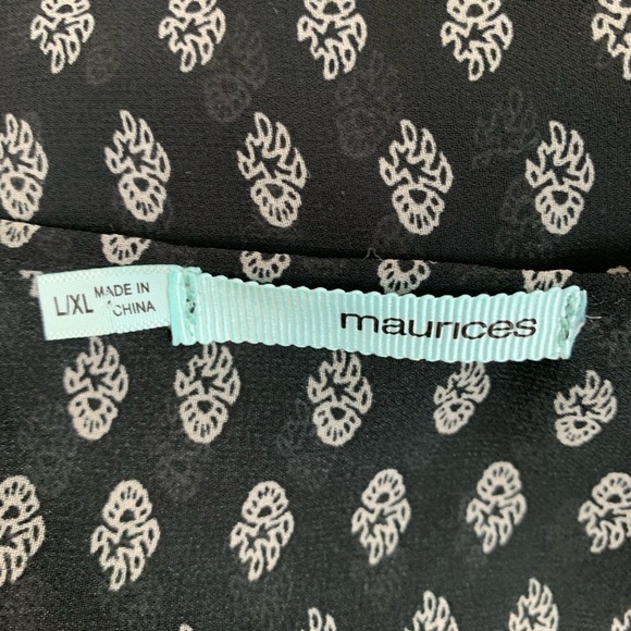 Maurices Kimono Large XL Top Floral Pattern - Picture 3 of 4